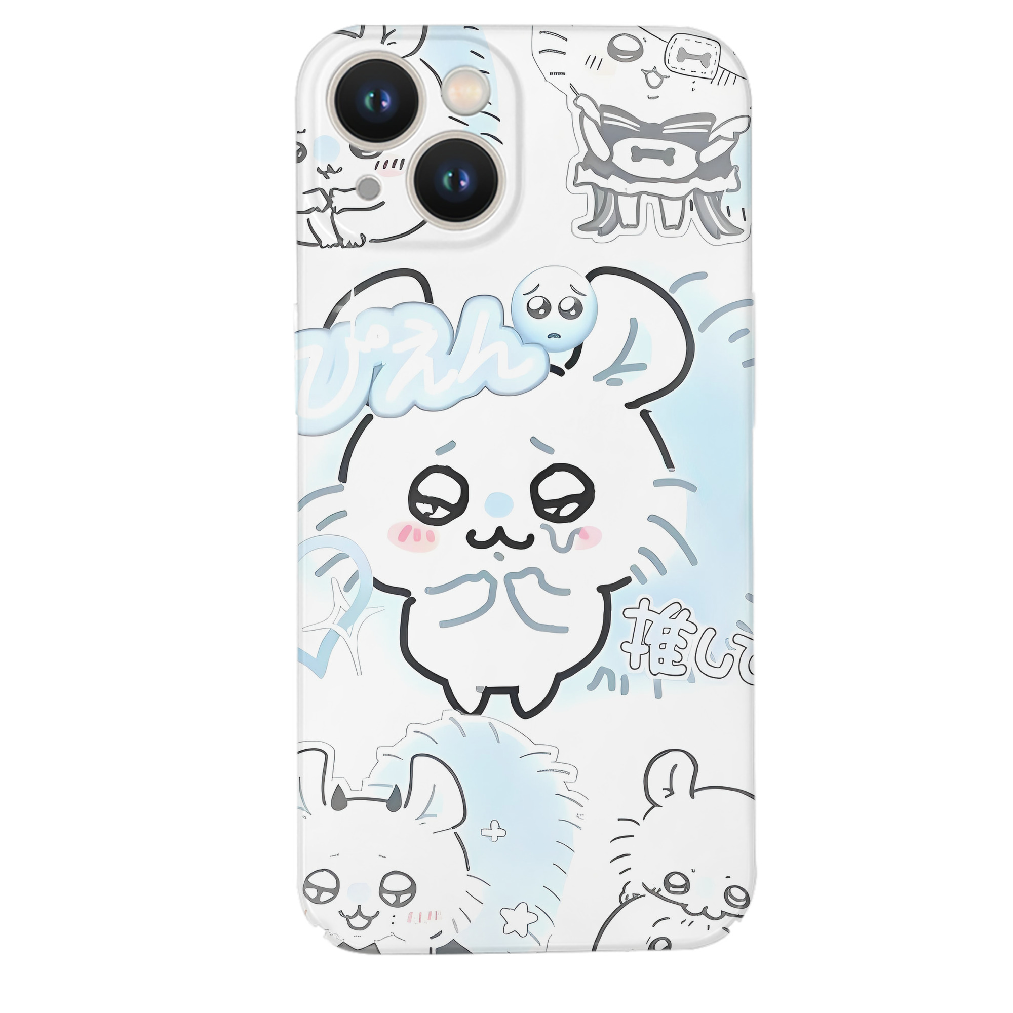 （画像用） ちいかわ Chii-kawa 【iPhone 14シリーズ対応】ハードケース